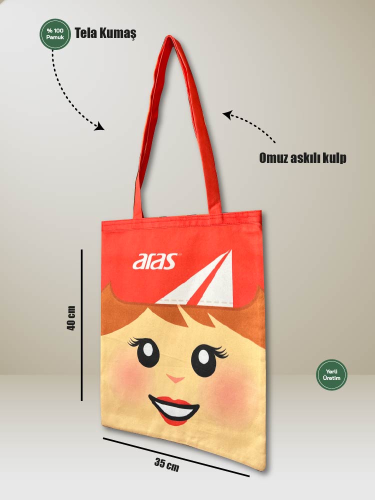 Düz Tela Çanta 35x40