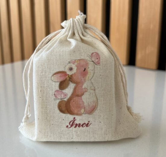 Sabun Kesesi 10x13 Ham Bez / Ürün kodu - SK003